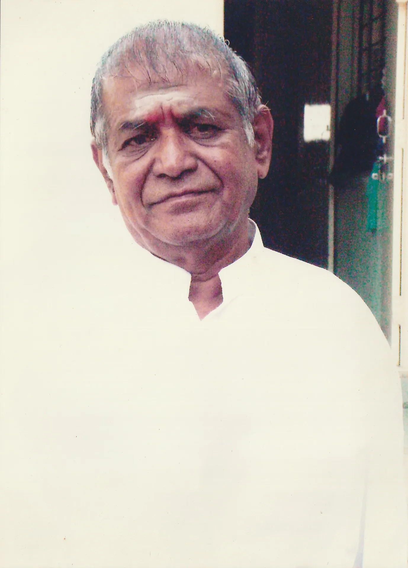 Archive portrait of Param Pujya Shri Dhondiram Baba Chavan